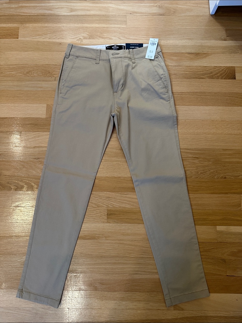 Hollister Slim Tan Chino Pants